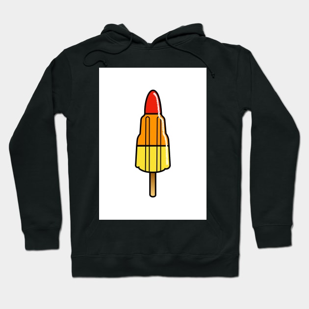 Rocket Lolly Hoodie by AdamRegester